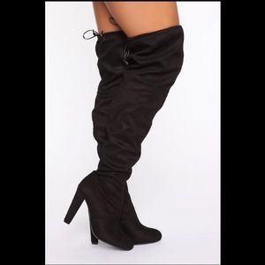 Fashion Nova Thigh High Boots